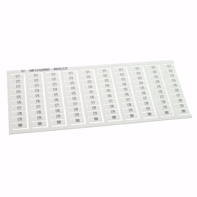 1SNK150182R0000 TE Connectivity ENTRELEC  Terminal Block Marker Strips
